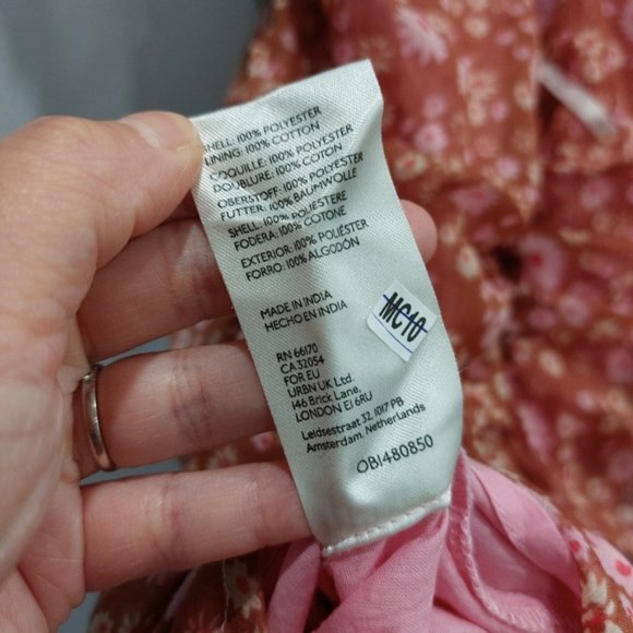 Free People Tessa Dress Primrose Combo Small - Picture 9 of 9